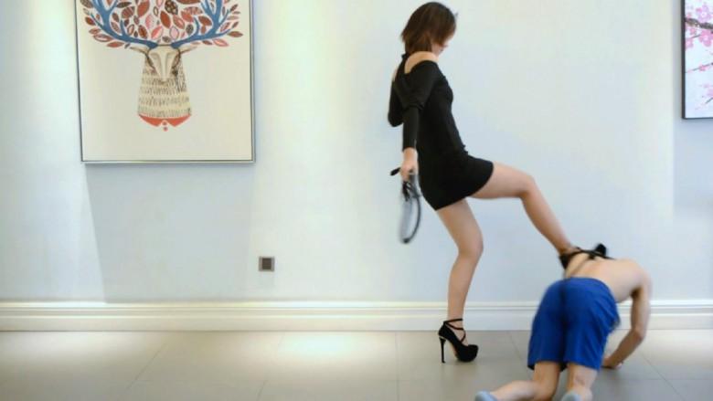 〖H.P.L栖心之栈〗—夏芙暴力踢踹鞭打踩踏