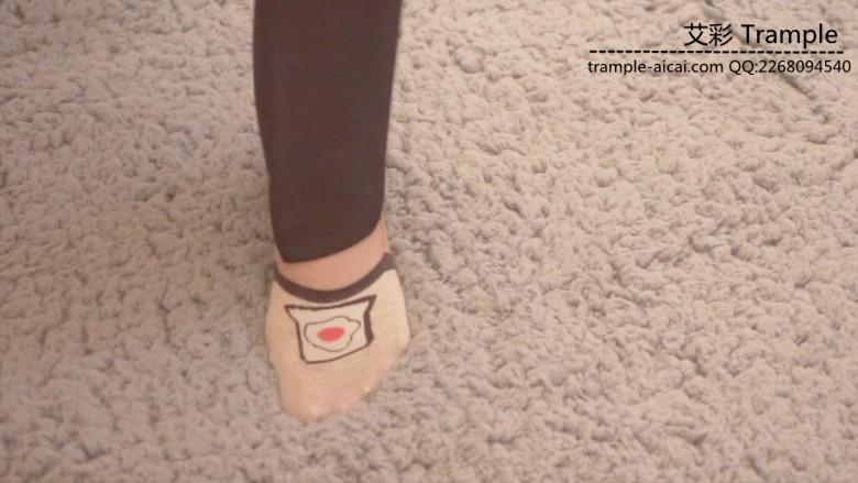 南一，洛芸，宅七，3人白袜运动鞋调教