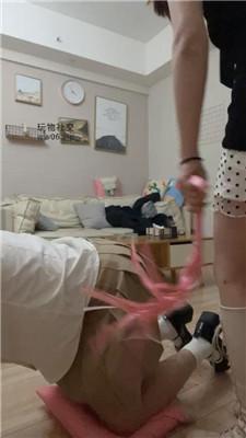 【白兔】长靴踩踏/藤条抽/虐乳 bf50591