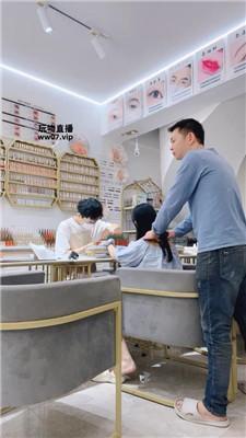 【小骚】美甲店公开调狗 JS250516-2