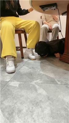 【乔伊】双S-餐桌下脏鞋蹂躏踩虐 JS250207-12