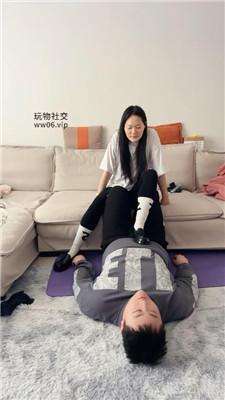 【埋汰】皮鞋白袜踩教练狗 JS250222-38