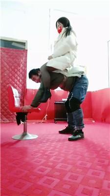 【沐颜】藤条鞭打/骑马训化人形犬【双视角版】 JS250217-21