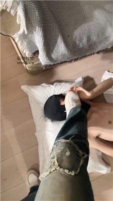 【黑兔】小白鞋碾压/牛仔裤坐脸/滴蜡 JS250113-35