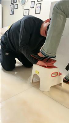 【语阳】狗舌清理脏鞋-高跟踩 JS250326-2