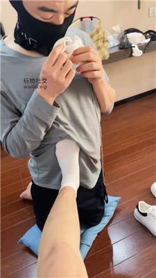 【沐沐大大】麦昆鞋白袜虐待家奴 bf49433