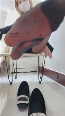 【一唯】波点黑丝榨京    250109-4