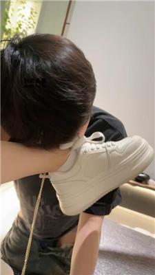 【冰冰】小白鞋原味白袜玩奶狗 bf53119