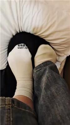 【静s】小白鞋白袜全体重踩踏 JS250427-20