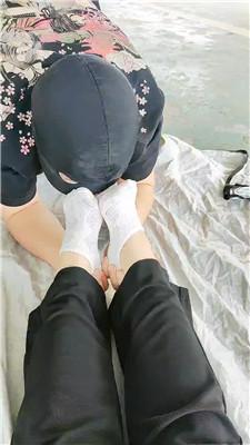 【东营青青】户外车库-脏鞋白袜虐贱奴 JS250516-9