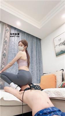 【楚楚】瑜伽女神S-运动鞋白袜踩踏踢踹 bf51233