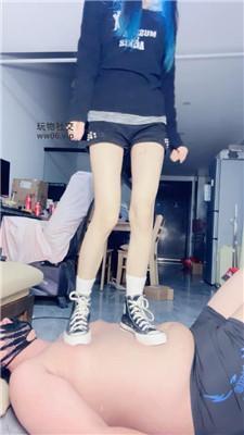 【奶味小仙女】cos女神-长靴+高帮鞋白袜+拖鞋踩踏/裸足深喉 bf49370
