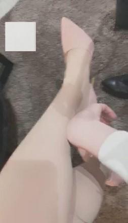 【VIVI】皮靴肉丝高跟下的狗畜牲