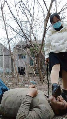 【沐颜】户外调-短靴玩虐惩罚跟踪狂【双视角版】 JS250104-52