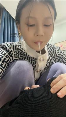 【白兔】原味棉袜脚玩虐家奴  JS250110-13