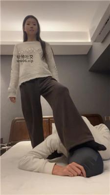 【伊未】腿绞坐脸/黑棉袜踩踏 bf50967