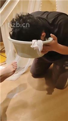 【舒苒】伺候主人沐足狂舔