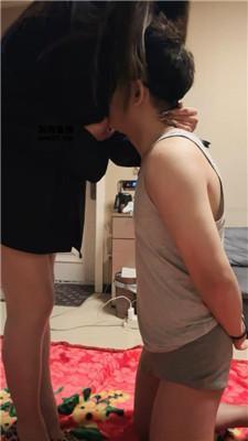 【曦颜】清理高跟肉丝脚/虐乳 JS250309-20