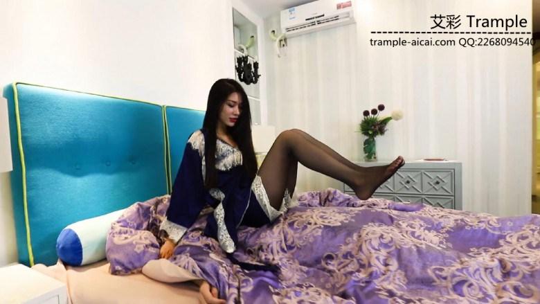 〖H.P.L栖心之栈〗—芷晴黑丝睡衣起床气