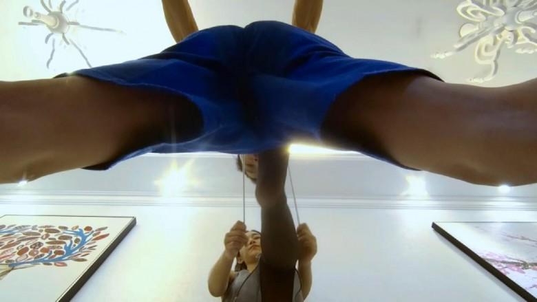 〖H.P.L栖心之栈〗—夏芙、芷晴黑丝踢踹双奴