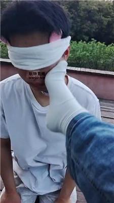 【静s】户外调-原味白袜羞辱 JS250417-3