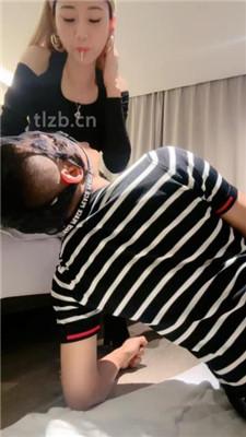 【盛捷女王】内裤套头-长靴裸足恋足闻舔