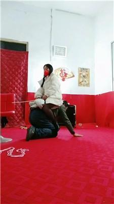 【沐颜】藤条鞭打/骑马训化人形犬【双视角版】 JS250217-21