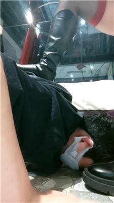 【柠柠】长靴黑丝美腿碾压虐 JS250421-17