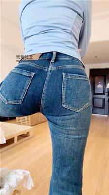 【Mico兔】牛仔裤臀部灯    250206-15