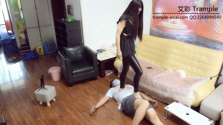 【QD】小晚（安然）女主职业皮装调