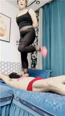 【李老师】白鞋粉袜全体重跳踩 JS250219-22