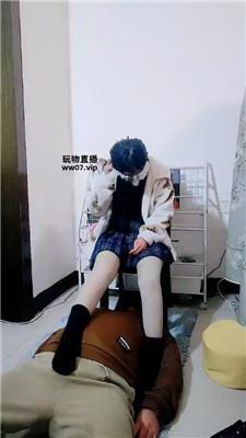 【女王大人】鞭打/黑棉袜蹂躏踩虐 JS250307-29