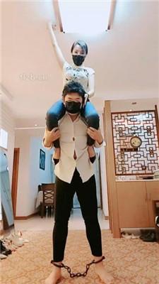 【纳兰若初】裸足蹂躏狗脸/夹子掐乳/骑脖/踩踏