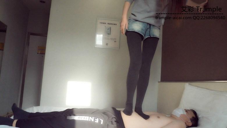 【QD】清欢连裤袜踩祈祷哥