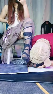 【美柠】清理脏长靴/高跟美腿胯下辱 JS250106-45