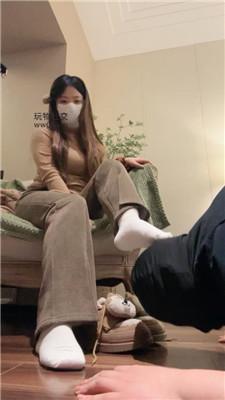 【优优sama】脏鞋棉袜气味辱/脚下喂食 bf50630