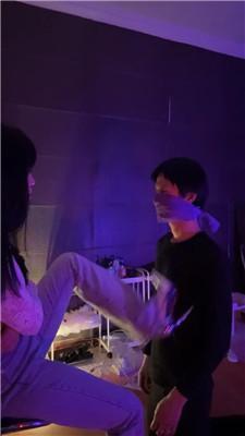 【琴月】下跪白袜脚气味辱 JS250331-39