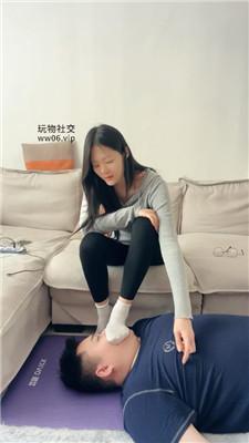 【埋汰】白棉袜玉足踩踏骑马 bf49547