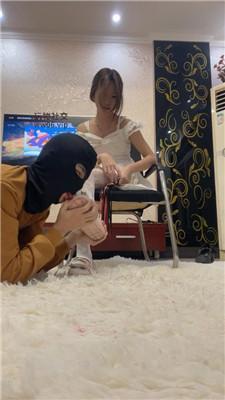 【咏慈】洛丽塔S-白丝诱惑贱奴才 bf49039