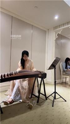 【琴月】古筝少女的脚下奴 JS250523-4