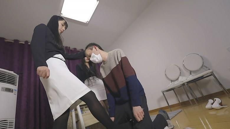 翻拍番号片系列三人OL装第二部（双视角）