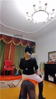 【魔鬼天使】马术女主-骑马骑脖驯化 JS250116-29