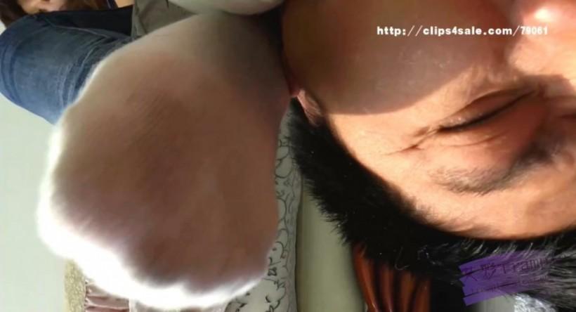 丝儿 原味白袜脚责罚脚奴