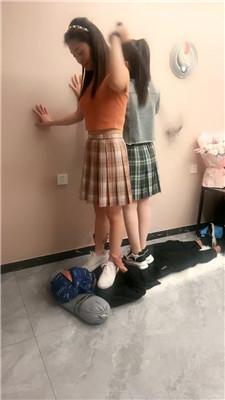 【夸梨】反绑贱奴暴力虐打踢踹【三视角版】 JS250419-12