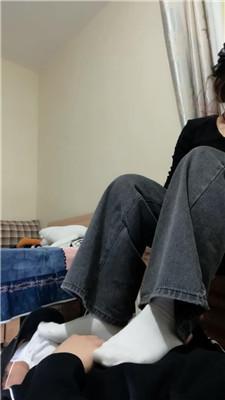 【向晚】原味棉袜捂脸窒息 JS250308-18