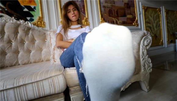 【冰时代】安琪S 第一人称POV 原味白袜脏脚羞辱