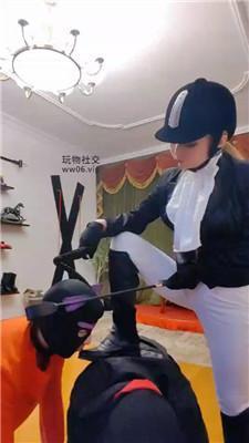 【魔鬼天使】马术女主-骑马骑脖驯化 JS250116-29