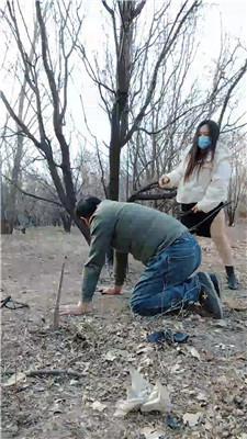 【沐颜】户外强制公开处刑虐【上-双视角版】 JS250106-11