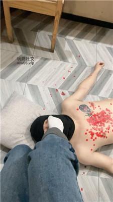 【白兔】白袜脚踩/强制滴蜡 JS250125-3