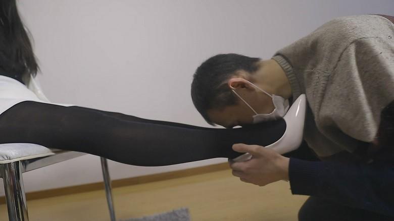 翻拍番号片系列三人OL装第一部（双视角）